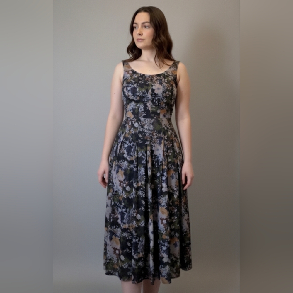 Floral Sleeveless Dress Ftom Cassis Size 4